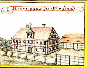 Herrnhaus zu Sirding - Dwór, widok ogólny